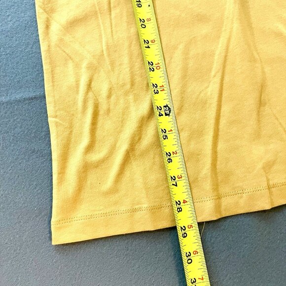 True Religion Men Honey Mustard Silicone TR Area Short Sleeve T-shirt Large NWT - Picture 12 of 12